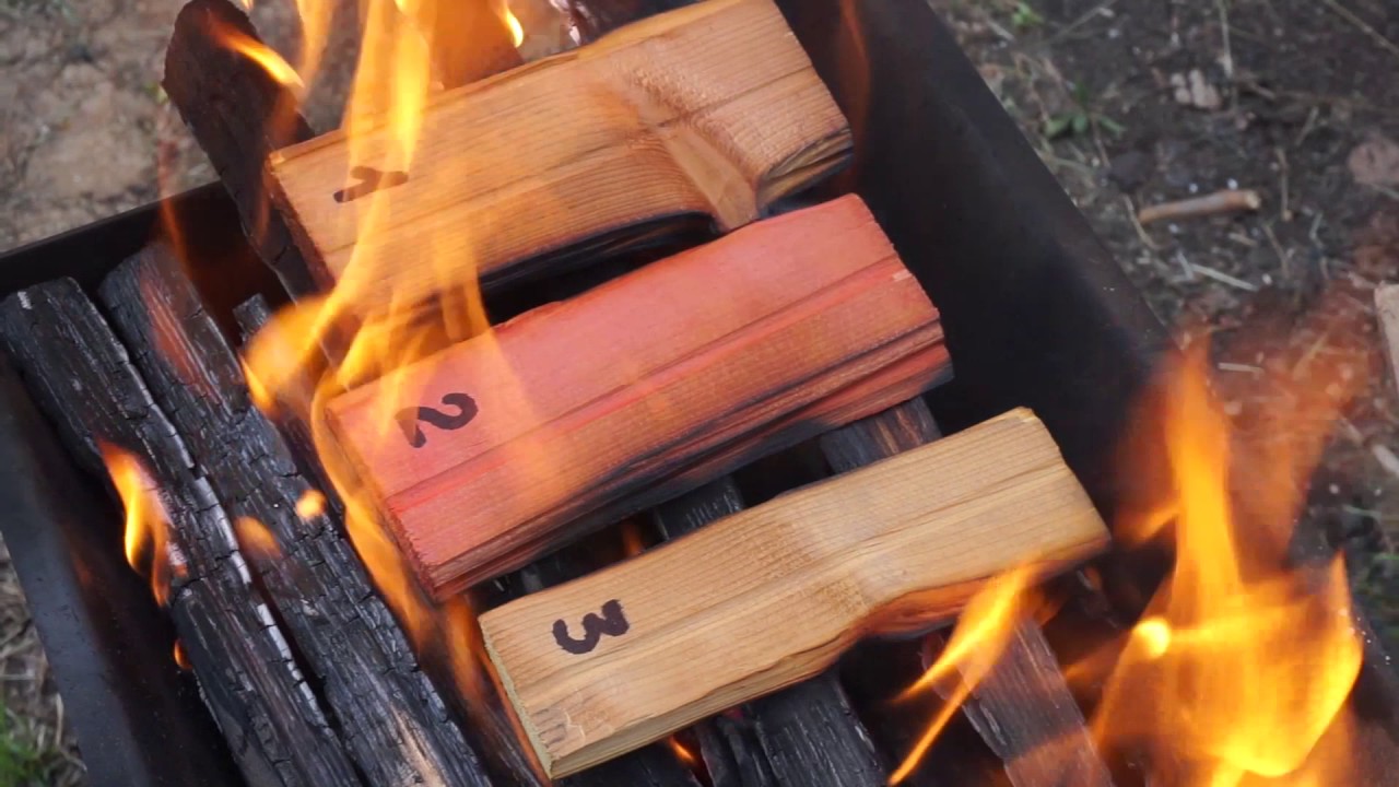 Как защитить древесину от возгорания